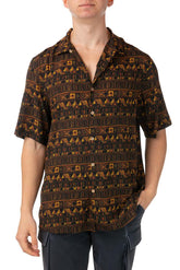 MAGLIA CAMICIA UOMO  MARRONE